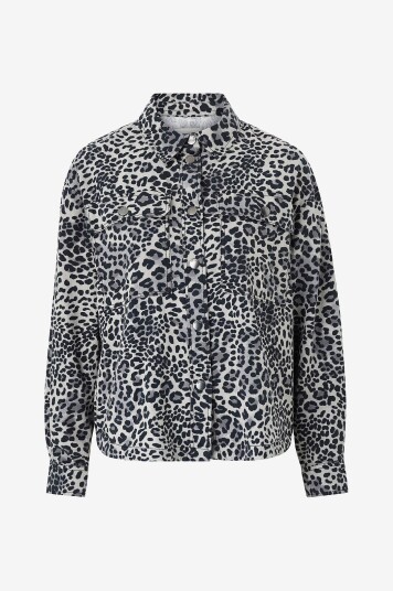 JDY   Skjortejakke jdyRay L/S Shacket   Grå