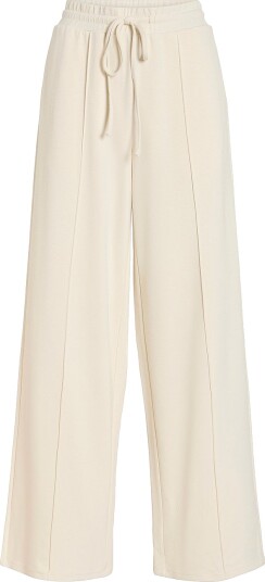 Vila Sweatpants Vitelana HW Wide Sweat Grå