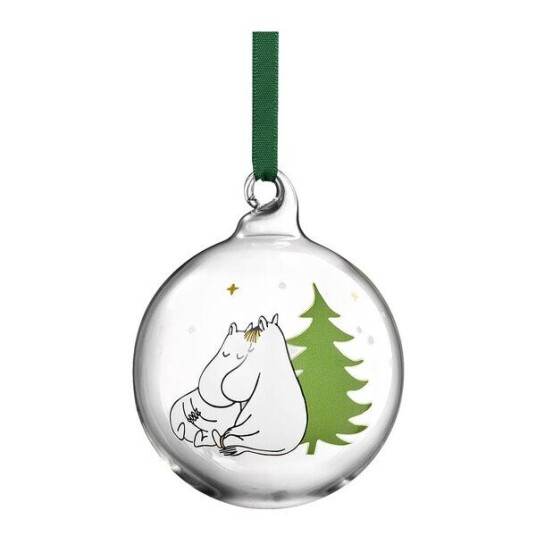 Muurla   Mummi julekule 7 cm gran grønn