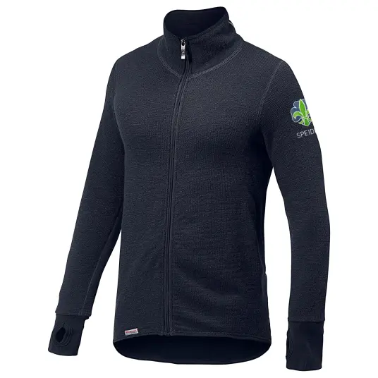 Woolpower Full Zip Jakke 400 Dark Navy XS Woolpower Full Zip Jakke 400 Dark Navy XS