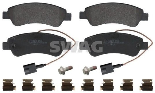 Bremseklosser SWAG 64 91 6956 Bremseklosser SWAG 64 91 6956