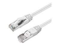 MicroConnect - Nettverkskabel - RJ-45 (hann) til RJ-45 (hann) - 3 m - S/FTP - CAT 6a - halogenfri, formstøpt, rund, uten hindringer - hvit MicroConnect - Nettverkskabel - RJ-45 (hann) til RJ-45 (hann) - 3 m - S/FTP - CAT 6a - halogenfri, formstøpt, rund, uten hindringer - hvit