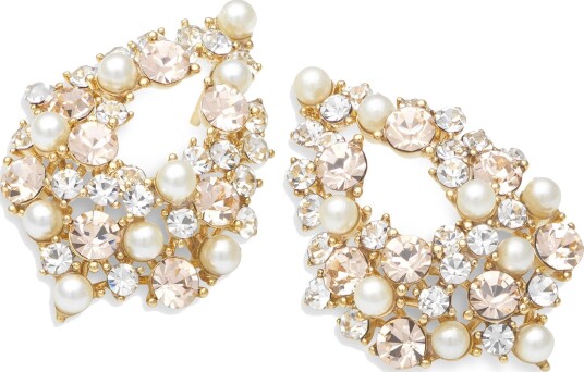 Lily and Rose New Alice Pearl Earrings Ivory