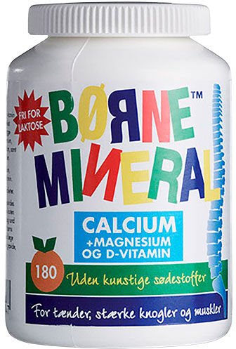 New Nordic Barnemineral Appelsinsmak Tyggetabletter - 180 Tabletter New Nordic Barnemineral Appelsinsmak Tyggetabletter - 180 Tabletter
