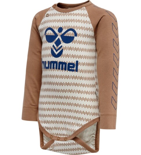 Hummel Body I/e hmlDesmond Beverpels 68 Langermet Body Brun 62