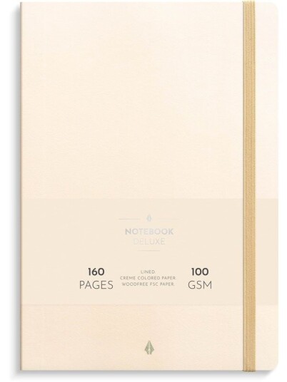 Burde Notebook Deluxe B5 Beige