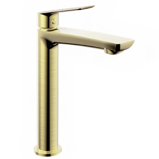 Macro Design Garda Høy Børstet Messing (GRO-BHGHMA)