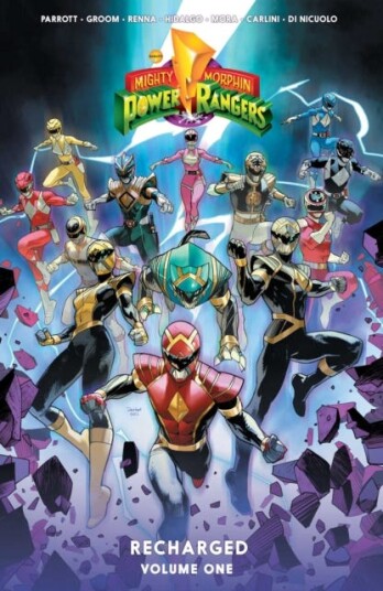 Mighty Morphin Power Rangers: Recharged Vol. 1 Av Ryan Parrott, Melissa Flores