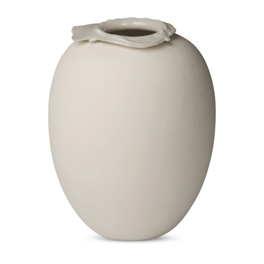 Northern Brim vase 28 cm Beige Northern Brim vase 28 cm Beige