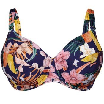Rosa Faia Tropical Sunset Bikini Top Blå m blomster H 36 Dame Rosa Faia Tropical Sunset Bikini Top Blå m blomster H 36 Dame