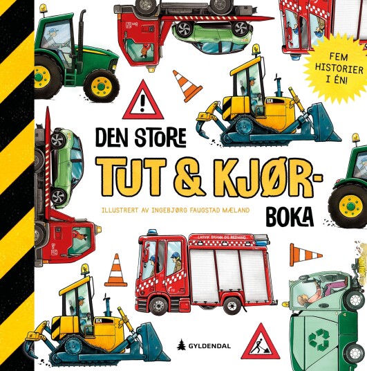 Den store Tut og kjørboka fem bøker i én