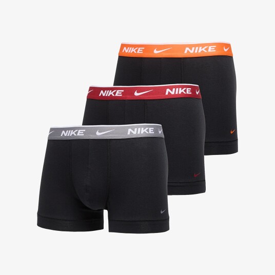 NIKE Underwear Essential Cotton Stretch Trunk 3 Grey L