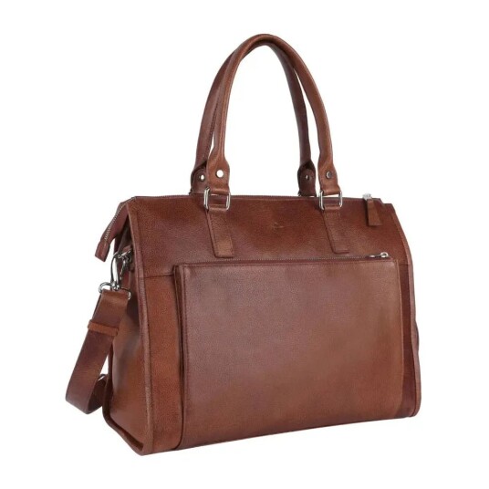 Adax Napoli Lulu Skinn Laptop Veske 14' Caramel Adax Napoli Lulu Skinn Laptop Veske 14' Caramel