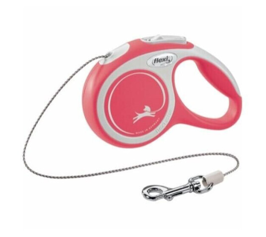 Flexi New Comfort Hundesnor Rød M 8M