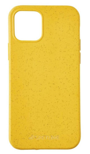 GreyLime iPhone 12/12 Pro Biodegradable Cover, Yellow