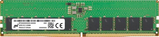 Crucial Micron 32GB DDR5 5600MHz ECC UDIMM Crucial Micron 32GB DDR5 5600MHz ECC UDIMM