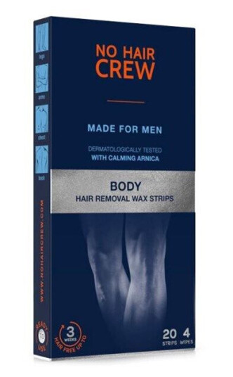No Hair Crew Hair Removal Wax Strips No Hair Crew Hair Removal Wax Strips