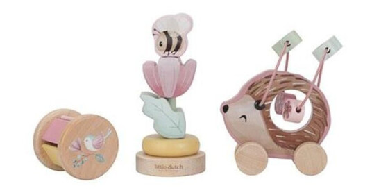 Little Dutch Gift box wood Fairy Garden LD7356 Little Dutch Gift box wood Fairy Garden LD7356