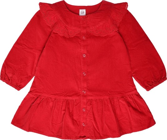 GAP Cord Dress From The Gap Collection MODERN RED 2 74/80