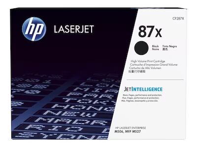 HP Toner 87X Sort