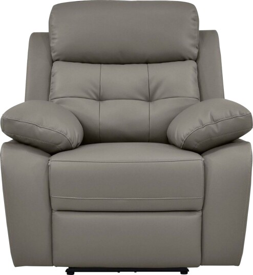 Recliner Lannilis Lys grå, PU/tre/metall, Manuell hvilestol - Lys grå, PU/tre/metall, Manuell hvilestol Recliner Lannilis Lys grå, PU/tre/metall, Manuell hvilestol - Lys grå, PU/tre/metall, Manuell hvilestol