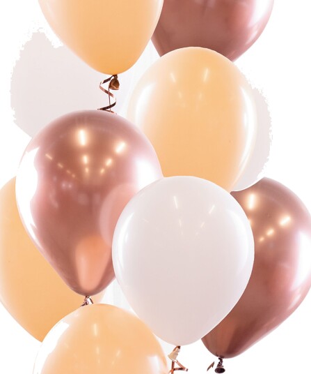Ballongkungen Ballongbukett Blush BB110