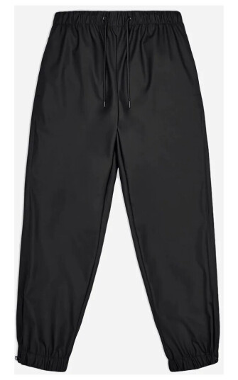 RAINS Pants Regular - Black