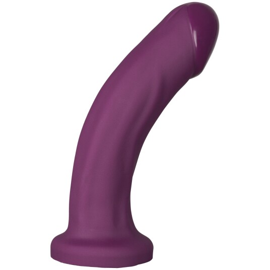 Tantus Adam supermyk dildo i silikon 19,3 cm - Lilla - Lilla