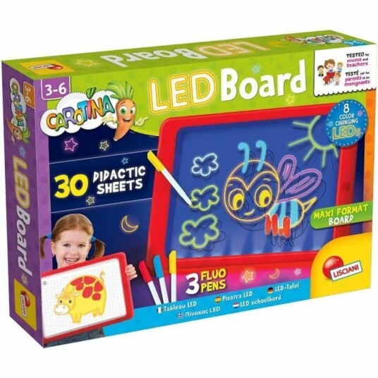 Magic Black Board Lisciani Giochi 46 x 22 cm Magic Black Board Lisciani Giochi 46 x 22 cm