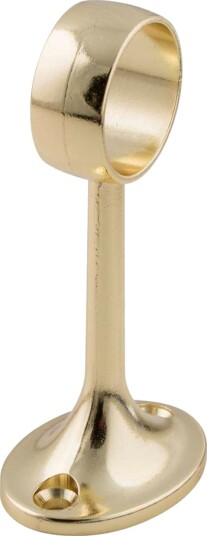 THEOFILS HOLDER FOR GARDEROBESTANG 1558Ö Ø25 BLANK MESSING THEOFILS HOLDER FOR GARDEROBESTANG 1558Ö Ø25 BLANK MESSING