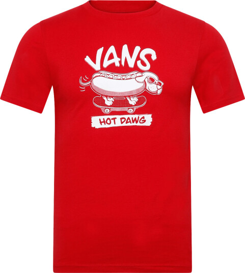 VANS Hot Dawg Ss Tee   Red   S