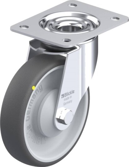 Blickle 852163 Le-Path 160Ka-Els Hjul - Hjuldiameter 160 Mm, Bæreevne (Maks.) 260 Kg, 1 Stk