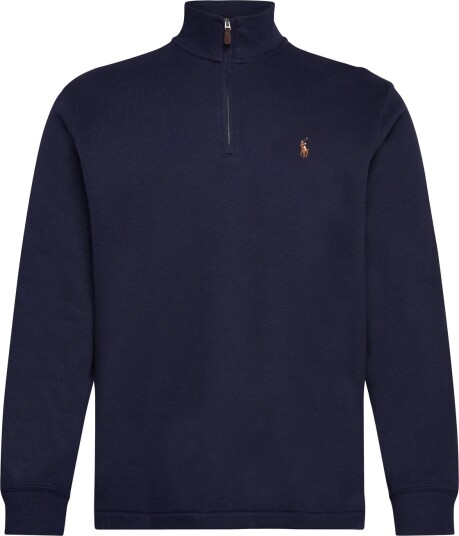 Polo Ralph Lauren Estate Rib Quarter Zip Pullover Navy L