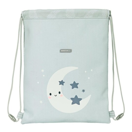 Safta Ryggsekk Med Stringer Safta Luna Grå (26 X 34 X 1 Cm)