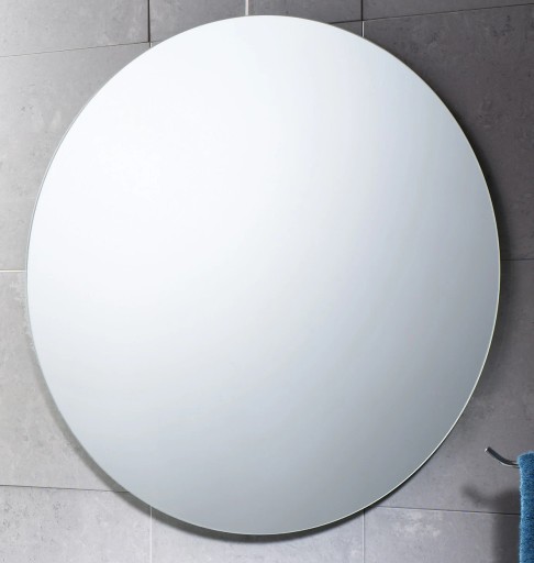 Hefe Gedy speil, hvit Ø60 cm Hefe Gedy speil, hvit Ø60 cm