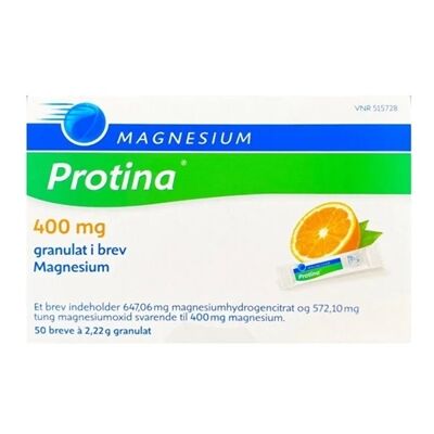 Magnesium Protina 400mg 50 Stk Sticks Pulver Magnesium Protina 400mg 50 Stk Sticks Pulver