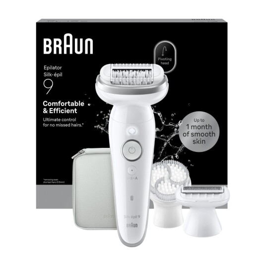 Braun Silk·épil 9 SES9 061 epilator gull/hvit Braun Silk·épil 9 SES9 061 epilator gull/hvit