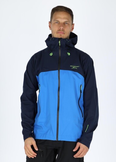 Swedemount Himalaya Shell Jacket Peak Blue/Lime Xs Skalljakker