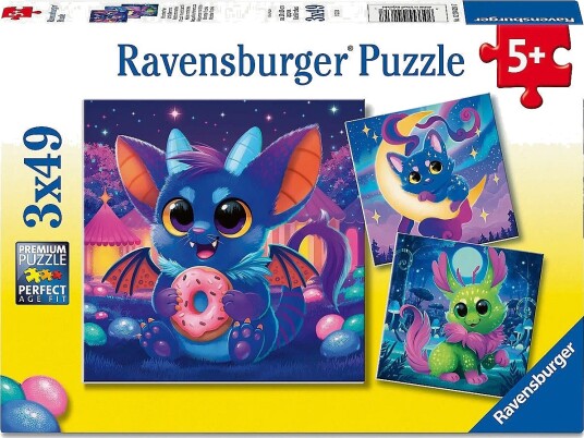Ravensburger Little Demons 3X49P Multi/patterned ONE SIZE