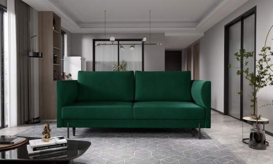Zerlo 3 seters Sofa Grønn