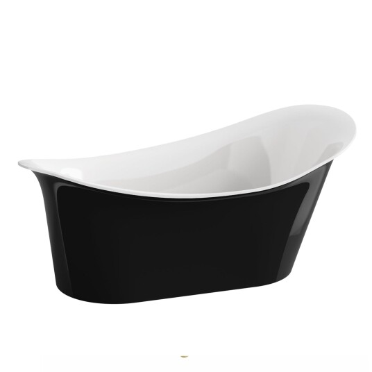 Vikingbad Outlet: Groos Frittstående 175 Svart / 175cm UTG 009875 01 Vikingbad Outlet: Groos Frittstående 175 Svart / 175cm UTG 009875 01
