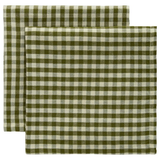 Decotique Oliva Serviett 45x45 cm 2 pk Oliven Decotique Oliva Serviett 45x45 cm 2 pk Oliven