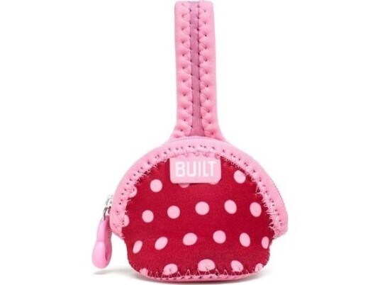 Built Paci-Finder - Pokrowiec Na Smoczek (Baby Pink Mini Dots)