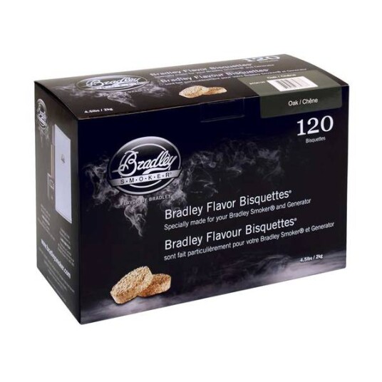 Bradley Røykbriketter Oak(Eik) 120 Bradley Røykbriketter Oak(Eik) 120