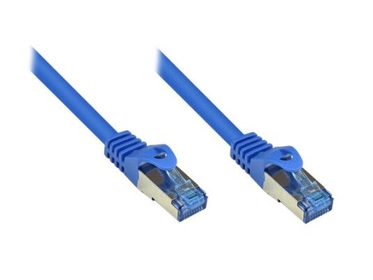 Rns® Patchkabel Mit Rastnasenschutz Cat. 6A S/Ftp Pimf Halogenfrei 500Mhz Blau 3M Good Connections (8060-H030b)
