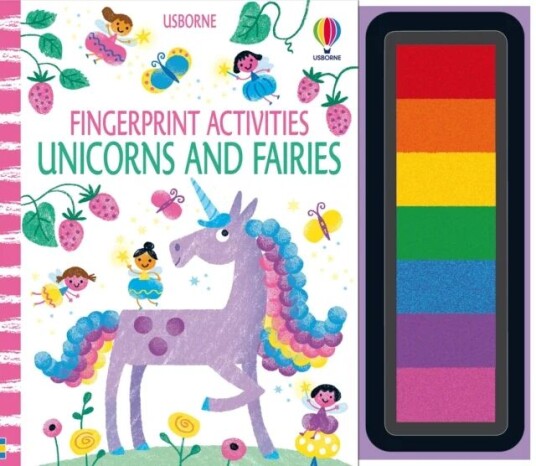 Fingerprint Activities Unicorns And Fairies Av Fiona Watt