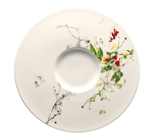 Rosenthal Fleurs Sauvages buljongkopp skål
