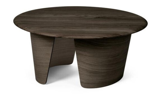 Sibast Furniture No 7 Lounge Coffee Table Ø90 Høy ​​Mørk Oljet Eik/Massiv
