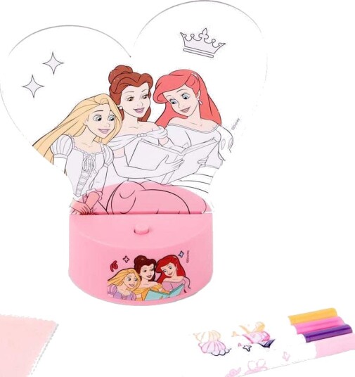 Disney Prinsesse Lag Din Egen Nattlampe Flerfarget 3+ ??r Disney Prinsesse Lag Din Egen Nattlampe Flerfarget 3+ ??r