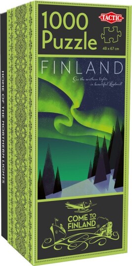 Tactic Come to Finland: Northern Lights 1000 pcs puzzle